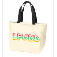 LFGSD Baseball Fan San Diego Sports SD Zip Tote Bag
