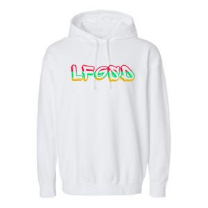 LFGSD Baseball Fan San Diego Sports SD Garment-Dyed Fleece Hoodie