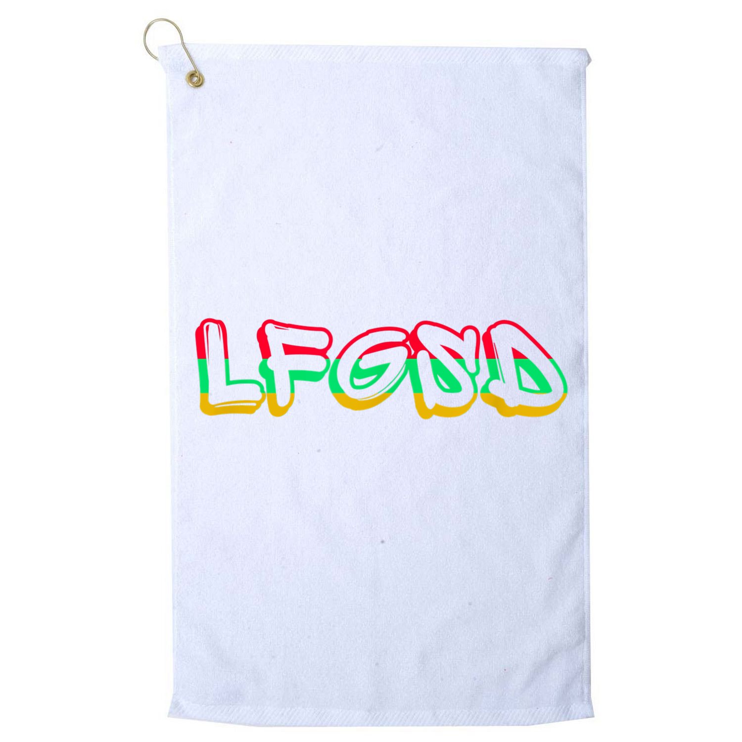 LFGSD Baseball Fan San Diego Sports SD Golf Towel
