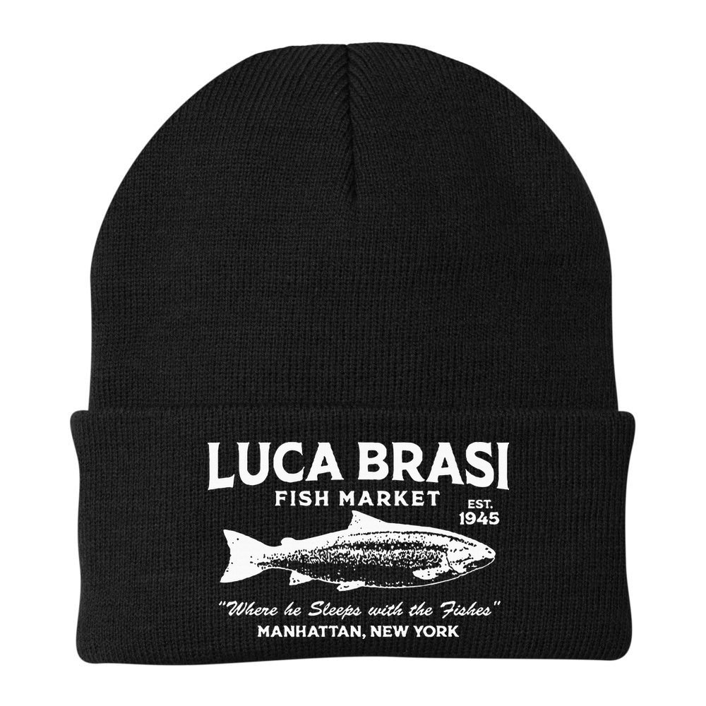 Luca Brasi Fish Market The Godfather Est 1945 Fishing Beanie