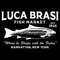 Luca Brasi Fish Market The Godfather Est 1945 Fishing 16 in Basic Backpack