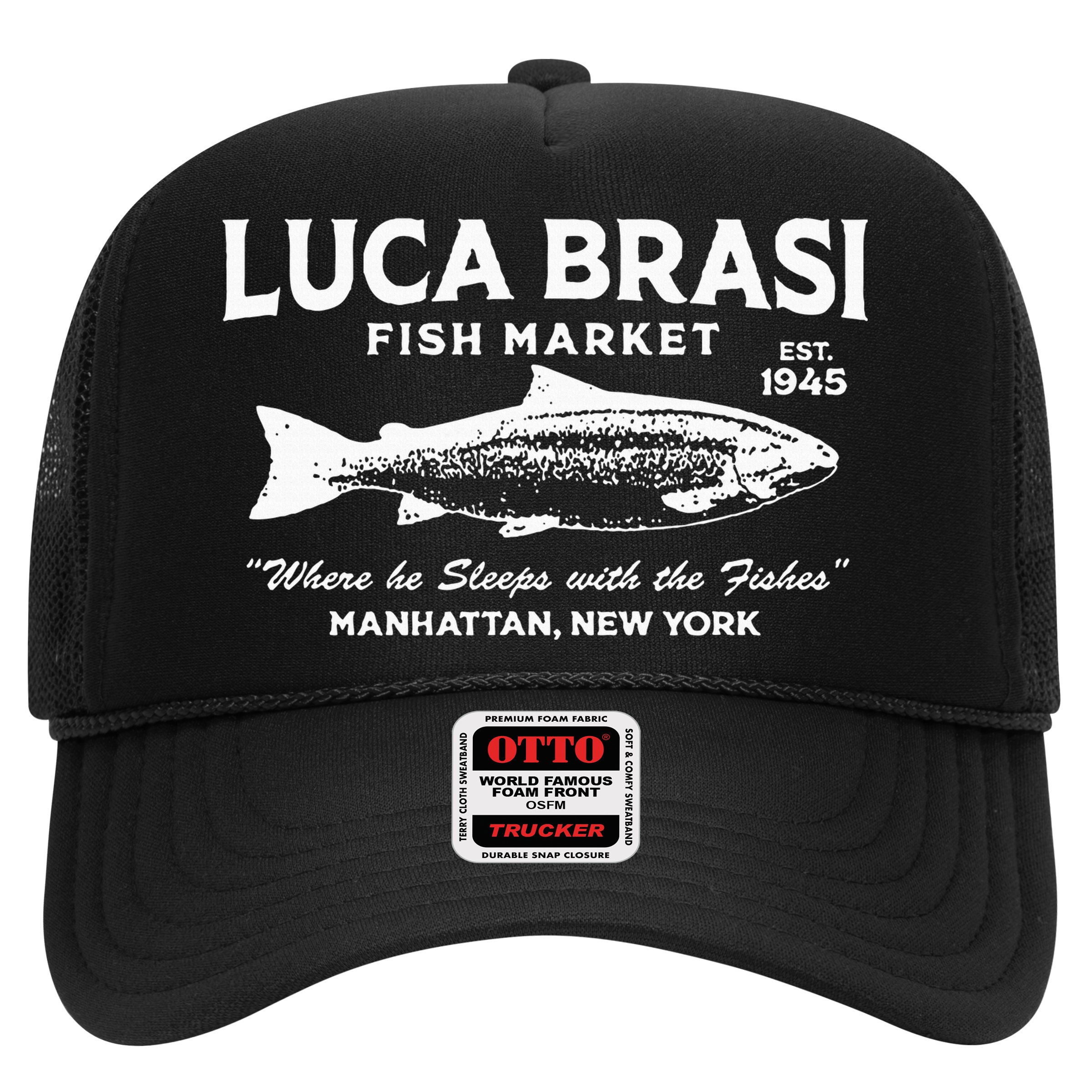 Luca Brasi Fish Market The Godfather Est 1945 Fishing Hat