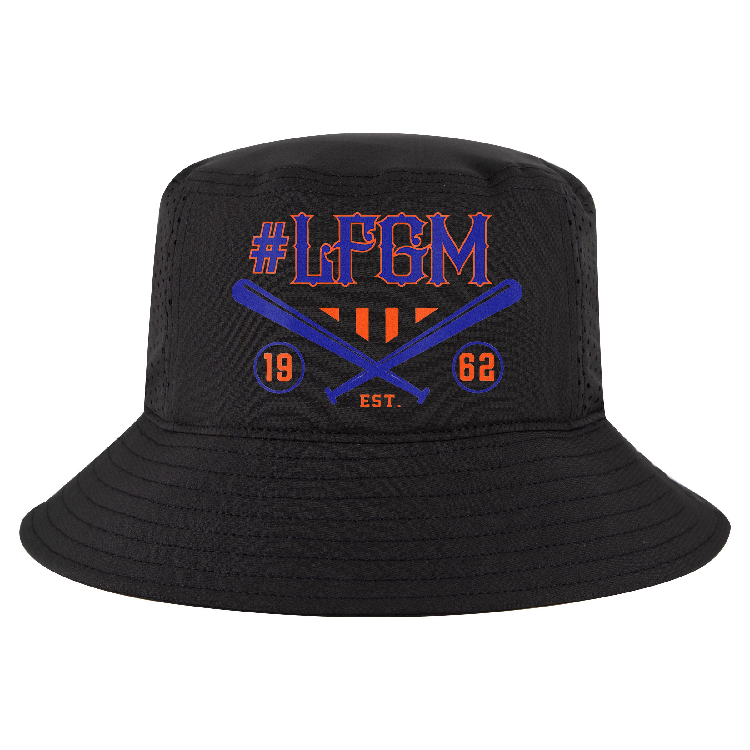 LFGM Baseball Fan Cool Comfort Performance Bucket Hat