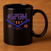 LFGM Baseball Fan 11oz C Handle Ceramic Mug