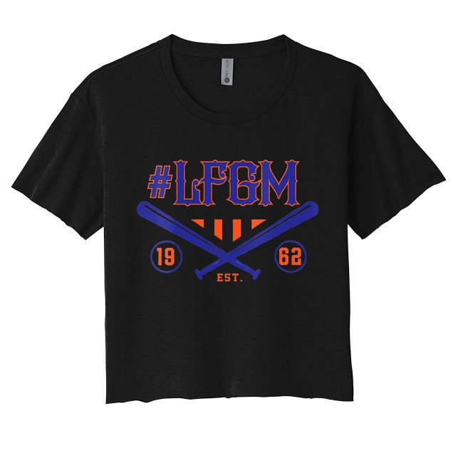 LFGM Baseball Fan Crop Top