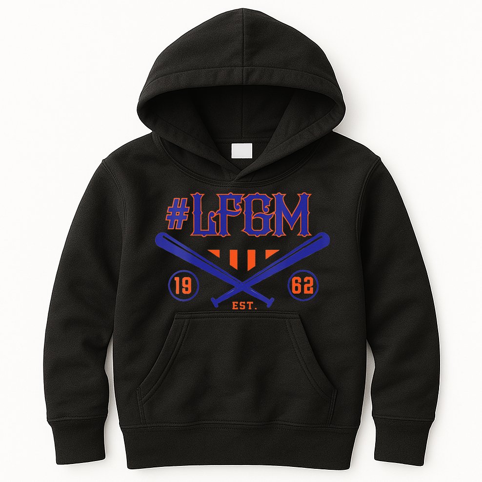 LFGM Baseball Fan Kids Hoodie