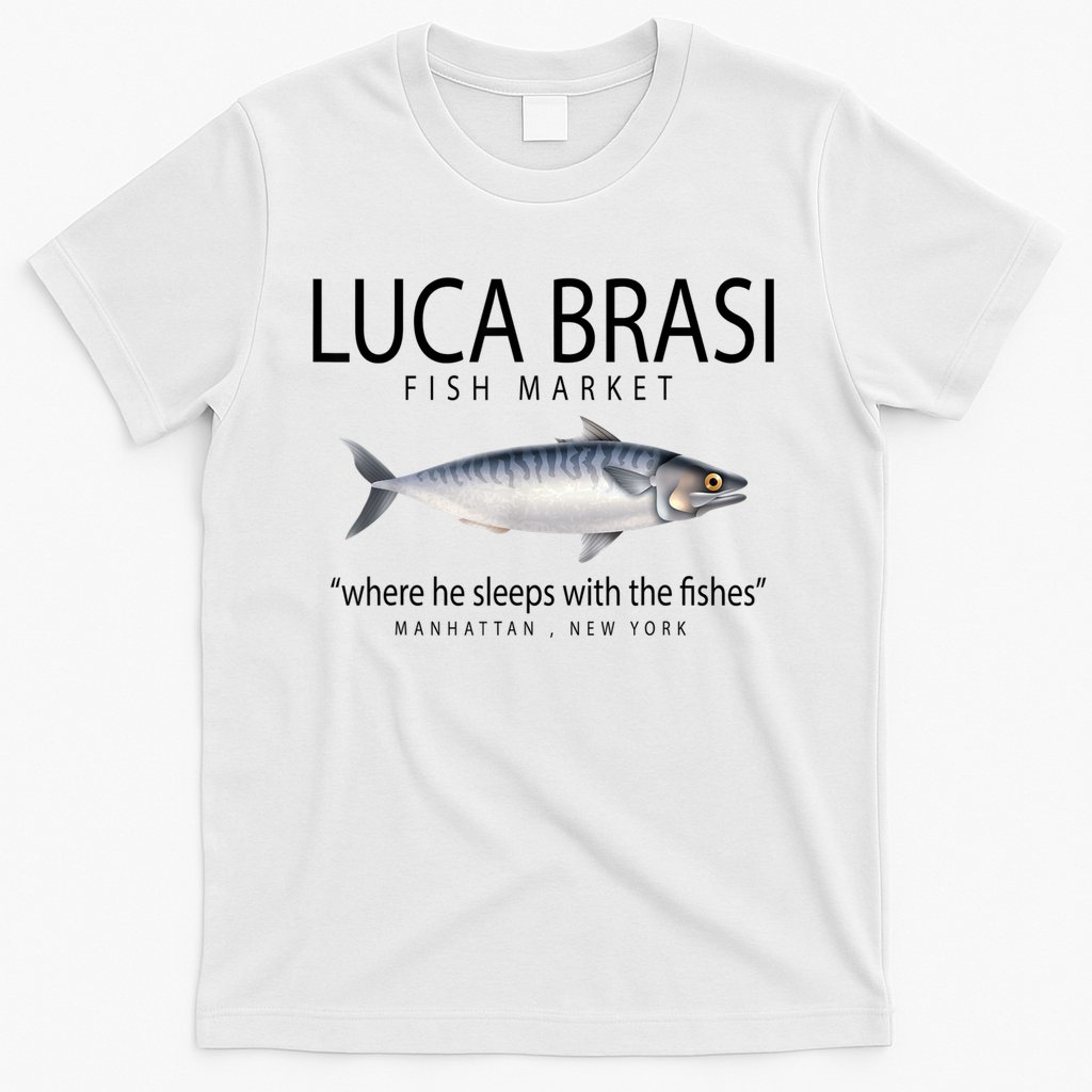 Luca Brasi Fish Market T-Shirt