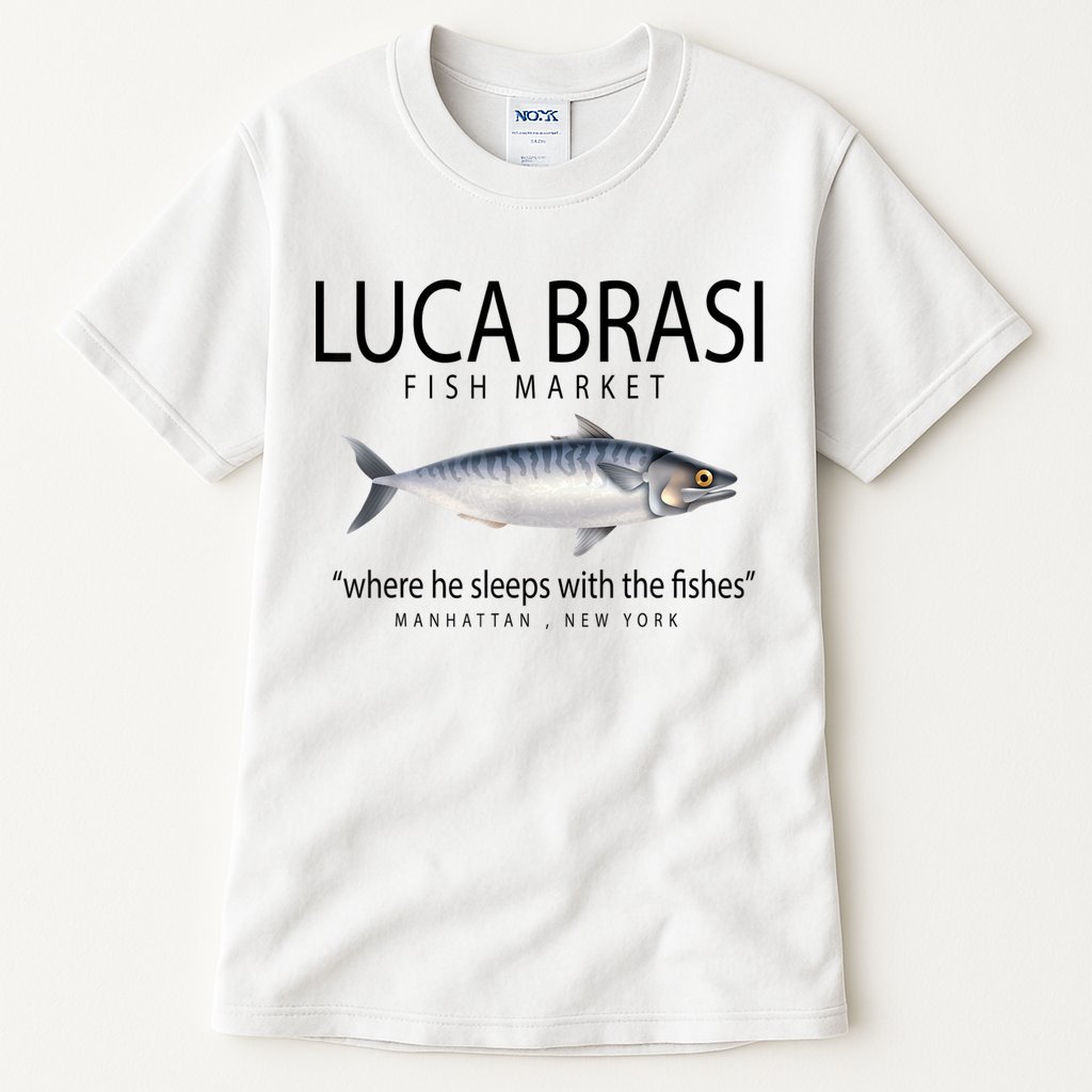 Luca Brasi Fish Market Tall T-Shirt