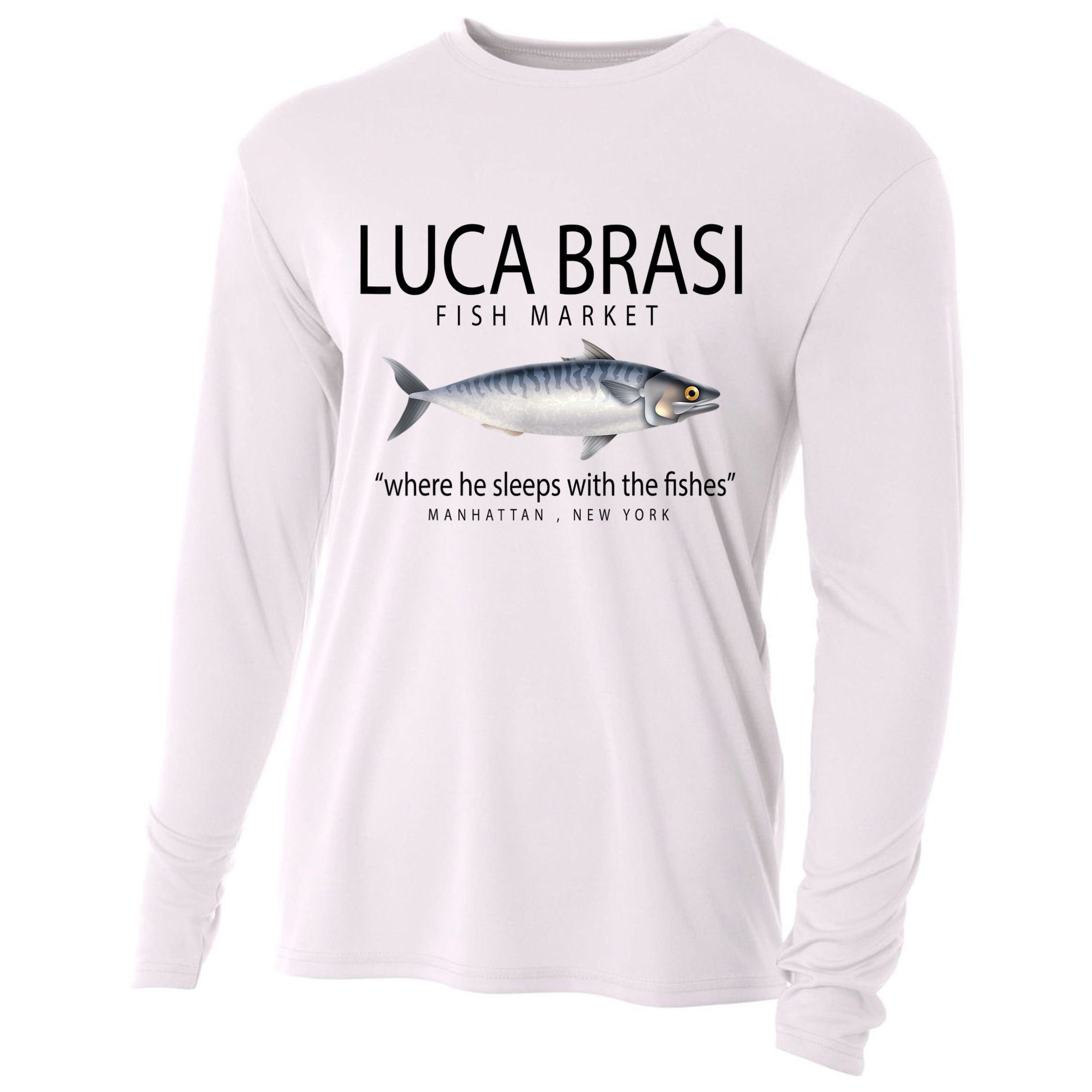 Luca Brasi Fish Market Cooling Performance Long Sleeve Crew