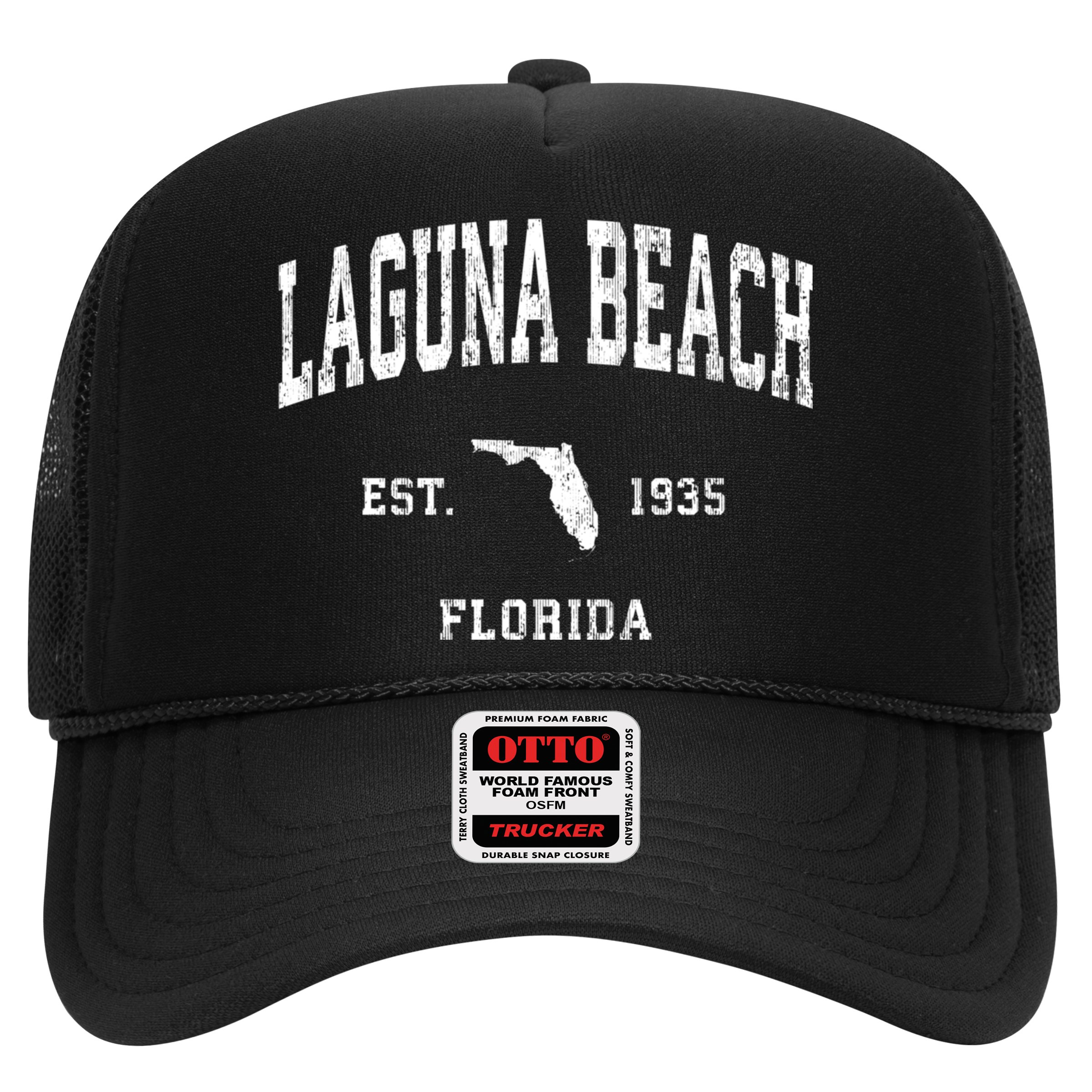Laguna Beach Florida Fl Vintage Athletic Sports Hat
