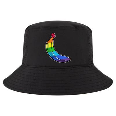 Lgbtq Banana Funny Pride Graphic Cute Rainbow Style Gift Cool Comfort Performance Bucket Hat