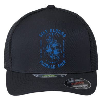 Lily Blooms Floral Shop Lily Flowers Lily Foral Lovers Flexfit Unipanel Trucker Cap