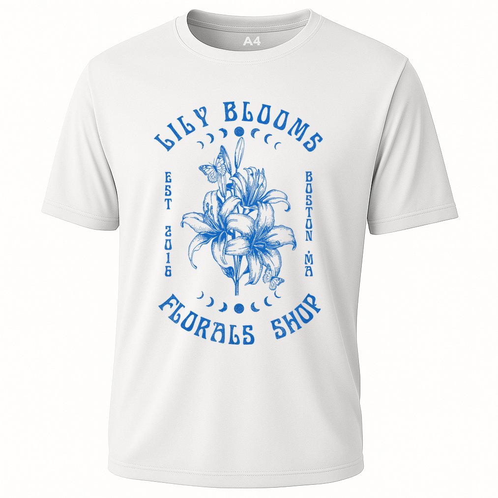 Lily Blooms Floral Shop Lily Flowers Lily Foral Lovers Cooling Performance Crew T-Shirt