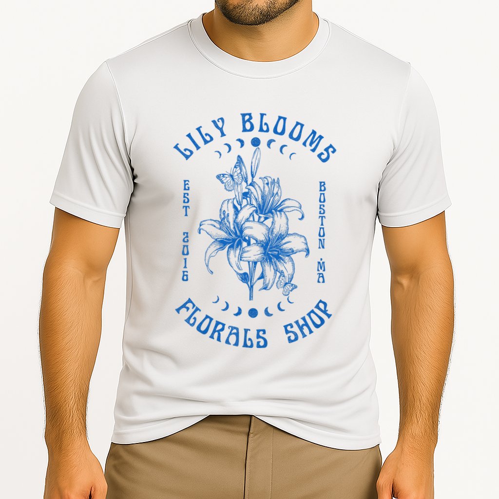 Lily Blooms Floral Shop Lily Flowers Lily Foral Lovers Cooling Performance Crew T-Shirt