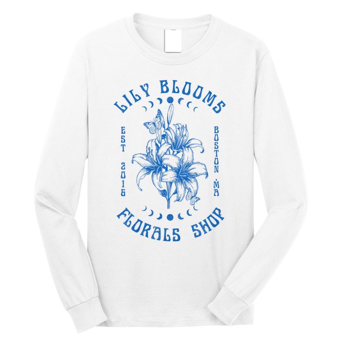 Lily Blooms Floral Shop Lily Flowers Lily Foral Lovers Long Sleeve Shirt