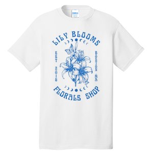 Lily Blooms Floral Shop Lily Flowers Lily Foral Lovers Tall T-Shirt