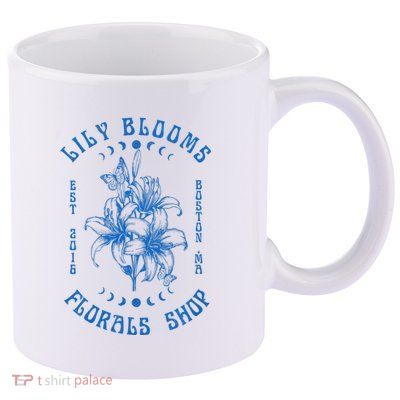 Lily Blooms Floral Shop Lily Flowers Lily Foral Lovers 11oz C Handle Ceramic Mug