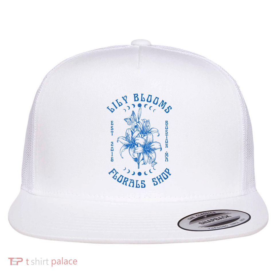 Lily Blooms Floral Shop Lily Flowers Lily Foral Lovers Flatbill Hat