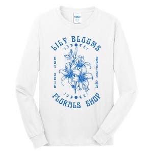 Lily Blooms Floral Shop Lily Flowers Lily Foral Lovers Tall Long Sleeve T-Shirt