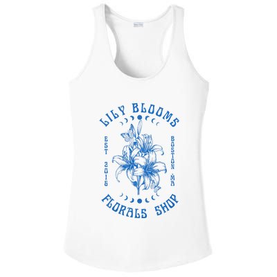 Lily Blooms Floral Shop Lily Flowers Lily Foral Lovers Ladies PosiCharge Competitor Racerback Tank