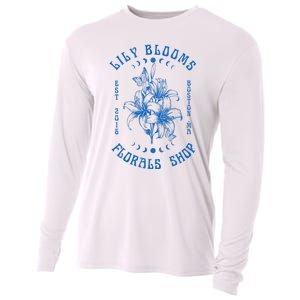 Lily Blooms Floral Shop Lily Flowers Lily Foral Lovers Cooling Performance Long Sleeve Crew