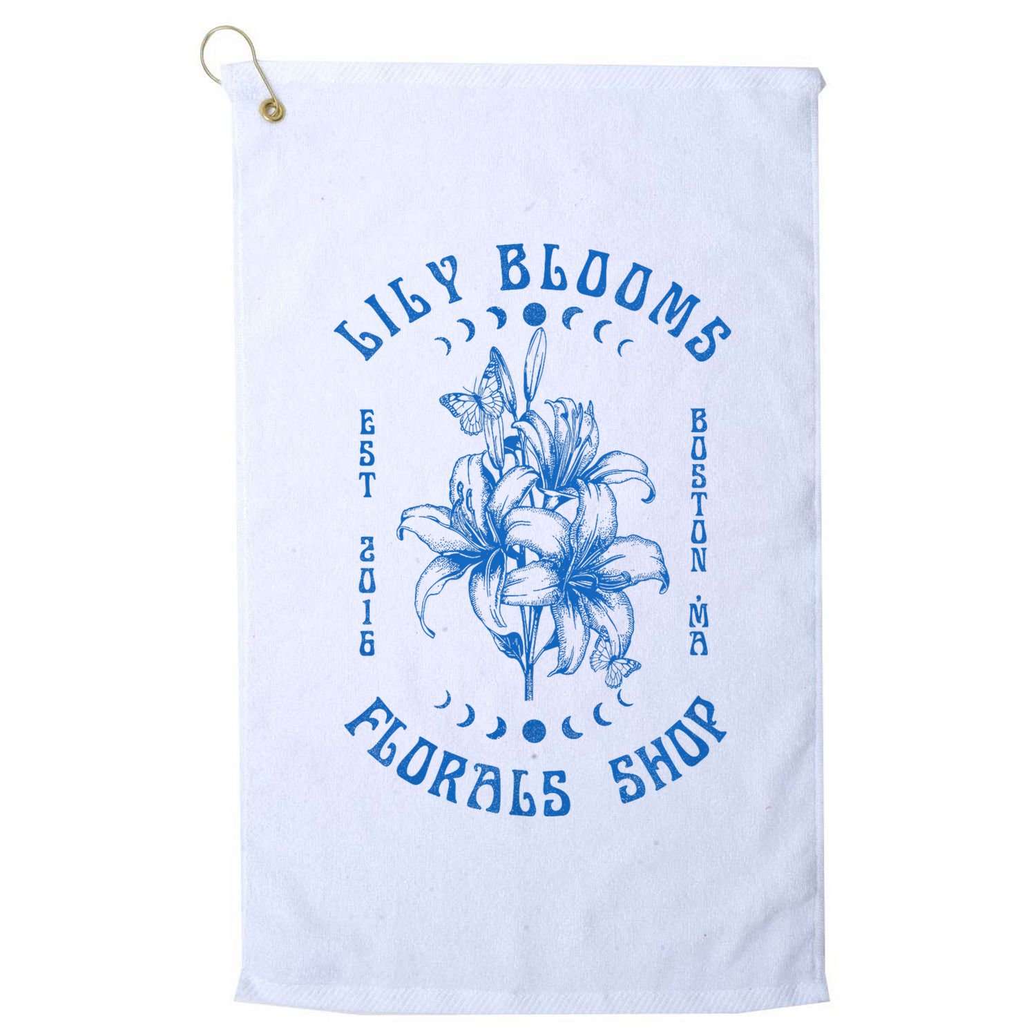 Lily Blooms Floral Shop Lily Flowers Lily Foral Lovers Golf Towel
