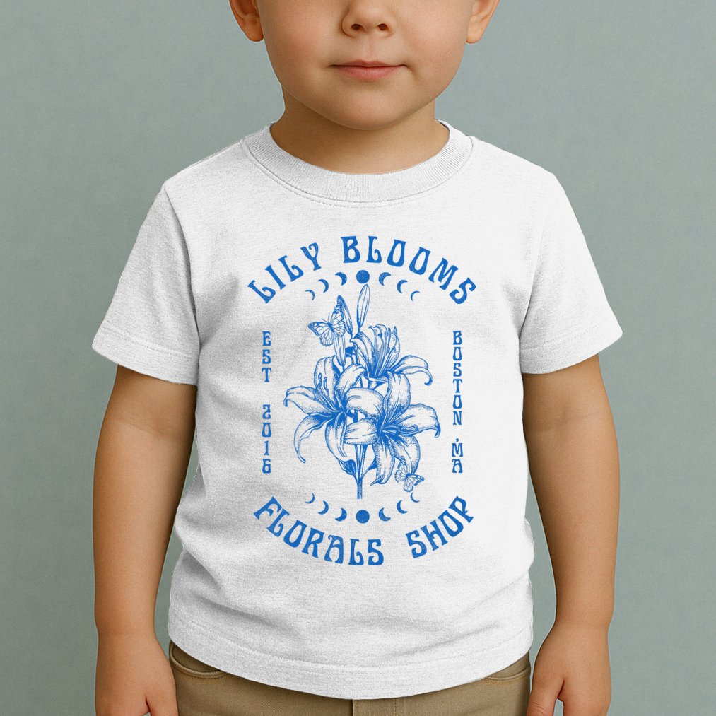 Lily Blooms Floral Shop Lily Flowers Lily Foral Lovers Toddler T-Shirt