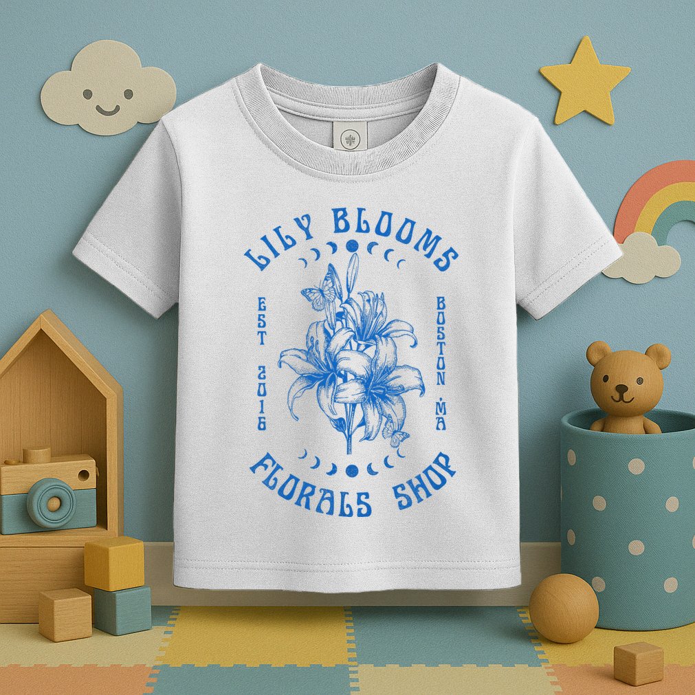 Lily Blooms Floral Shop Lily Flowers Lily Foral Lovers Toddler T-Shirt