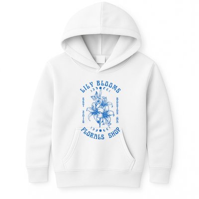 Lily Blooms Floral Shop Lily Flowers Lily Foral Lovers Kids Hoodie