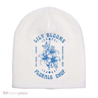 Lily Blooms Floral Shop Lily Flowers Lily Foral Lovers Short Acrylic Beanie