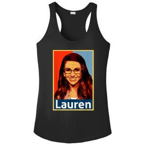 Lauren Boebert For President 2024 Ladies PosiCharge Competitor Racerback Tank