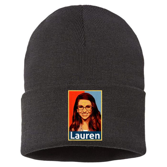 Lauren Boebert For President 2024 Sustainable Knit Beanie