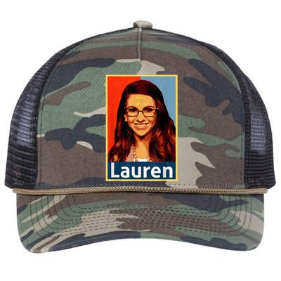 Lauren Boebert For President 2024 Retro Rope Trucker Hat Cap