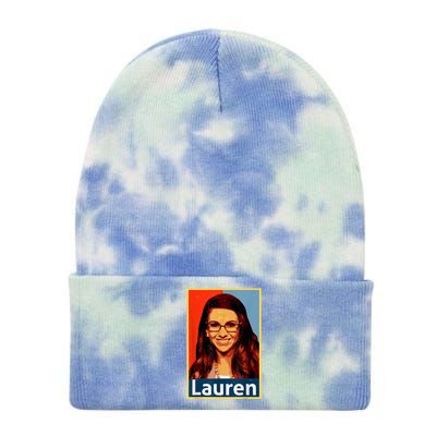 Lauren Boebert For President 2024 Tie Dye 12in Knit Beanie