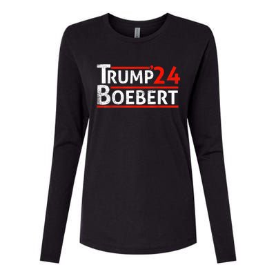 Lauren Boebert For President 2024 Womens Cotton Relaxed Long Sleeve T-Shirt