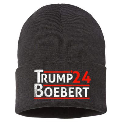 Lauren Boebert For President 2024 Sustainable Knit Beanie