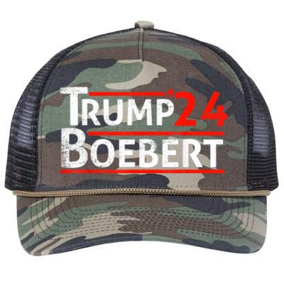 Lauren Boebert For President 2024 Retro Rope Trucker Hat Cap