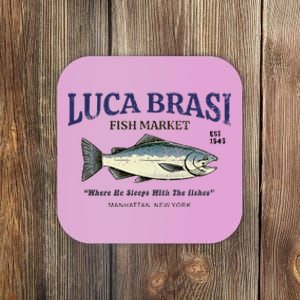 Luca Brasi Fish Market The Godfather Est 1945 Fishing Coaster