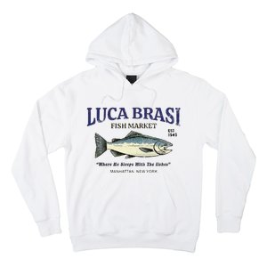 Luca Brasi Fish Market The Godfather Est 1945 Fishing Hoodie