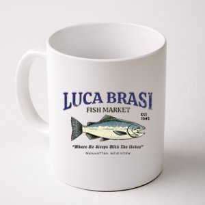 Luca Brasi Fish Market The Godfather Est 1945 Fishing Coffee Mug