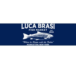 Luca Brasi Fish Market The Godfather Est 1945 Fishing Bumper Sticker