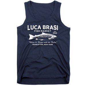 Luca Brasi Fish Market The Godfather Est 1945 Fishing Tank Top