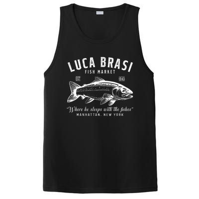 Luca Brasi Fish Market Est 1945 Fishing PosiCharge Competitor Tank