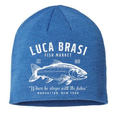 Luca Brasi Fish Market Est 1945 Fishing Sustainable Beanie