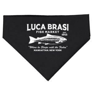 Luca Brasi Fish Market The Godfather Est 1945 Fishing USA-Made Doggie Bandana