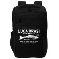 Luca Brasi Fish Market The Godfather Est 1945 Fishing Impact Tech Backpack