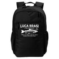 Luca Brasi Fish Market The Godfather Est 1945 Fishing Daily Commute Backpack