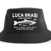 Luca Brasi Fish Market The Godfather Est 1945 Fishing Sustainable Bucket Hat