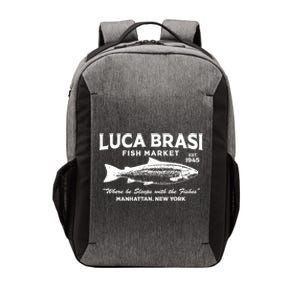 Luca Brasi Fish Market The Godfather Est 1945 Fishing Vector Backpack