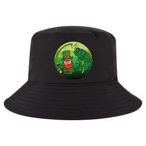 Leprechaun Bass Fishing St Patricks Day Irish Fisher Meaningful Gift Cool Comfort Performance Bucket Hat